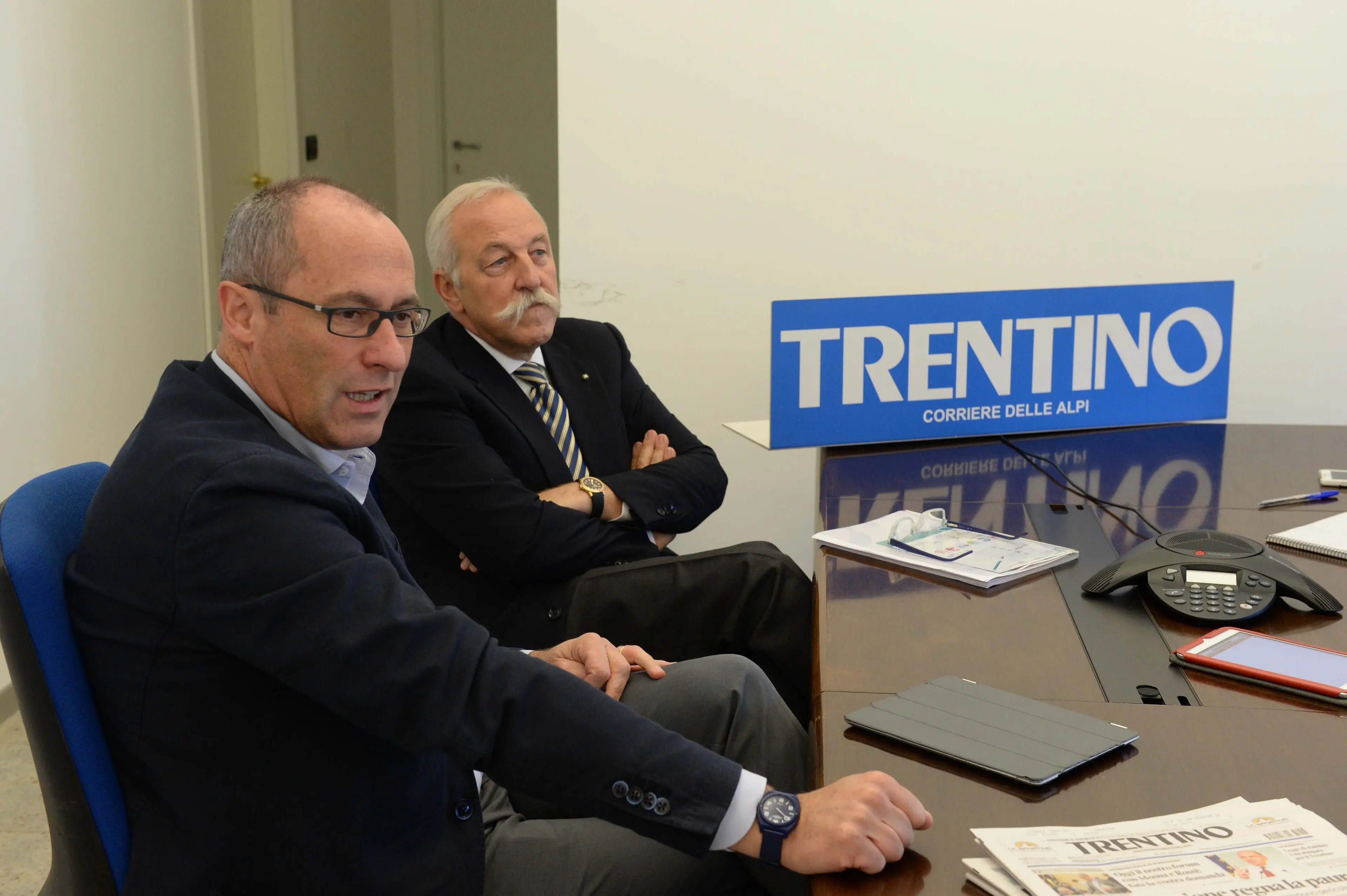 Ugo rossi Diego MOSNA incontro forum giornale rossi mosna