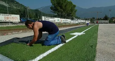 Calcio, due nuovi campi sintetici