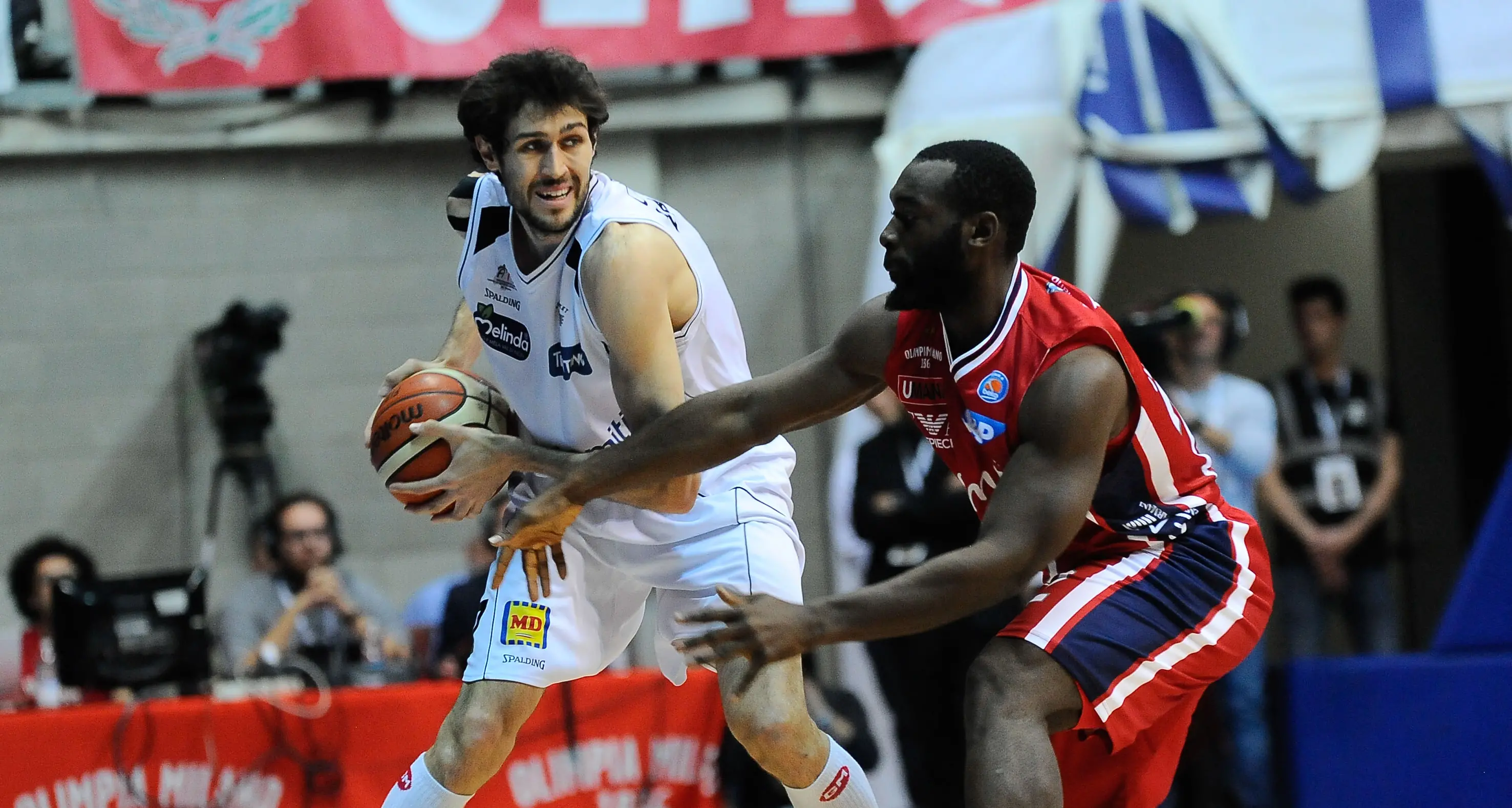 Quarti di finale gara-1, Aquila sconfitta dall'Olimpia Milano