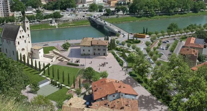 Piedicastello, la nuova piazza nel 2018