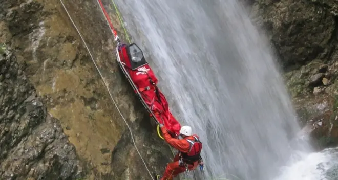 Giovane salvata nella forra del Rio Nero