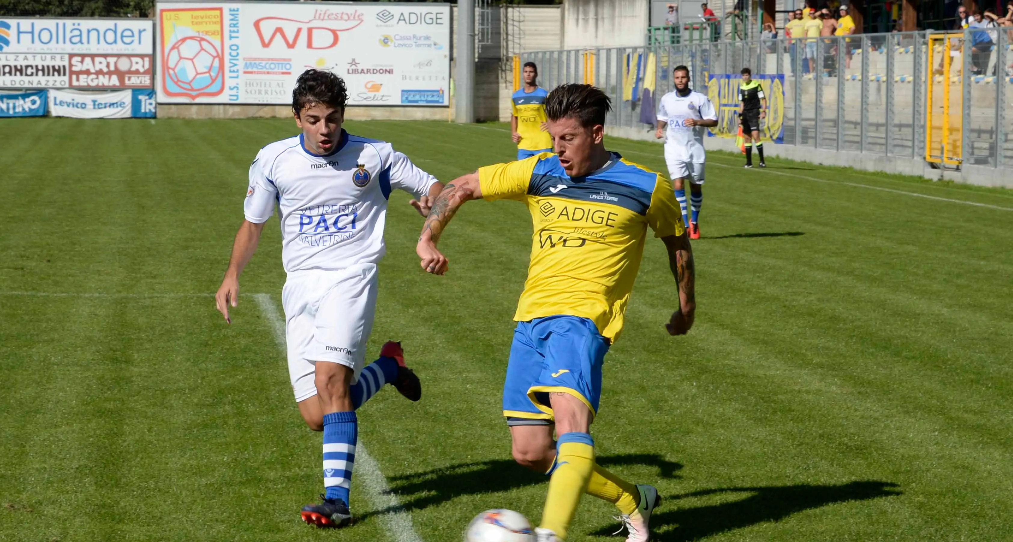 In serie D perdono sia Levico che Dro, in Eccellenza il Trento rifila 5 gol al Naturno