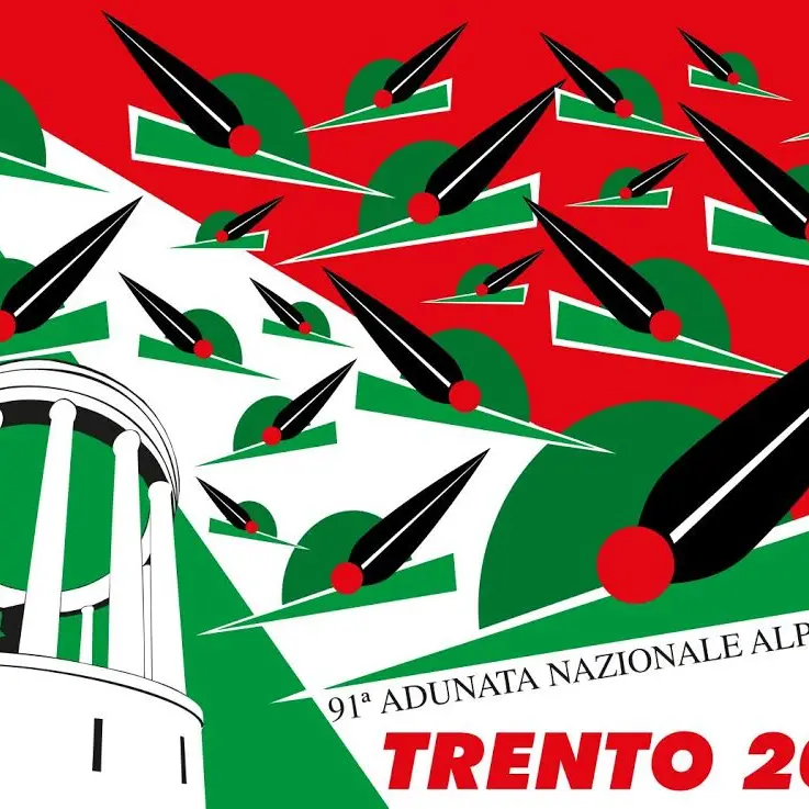 Ora è ufficiale: l'adunata degli alpini nel 2018 sarà a Trento