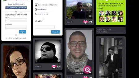 La home page del sito