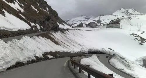 Chiude per l'inverno il passo dello Stelvio