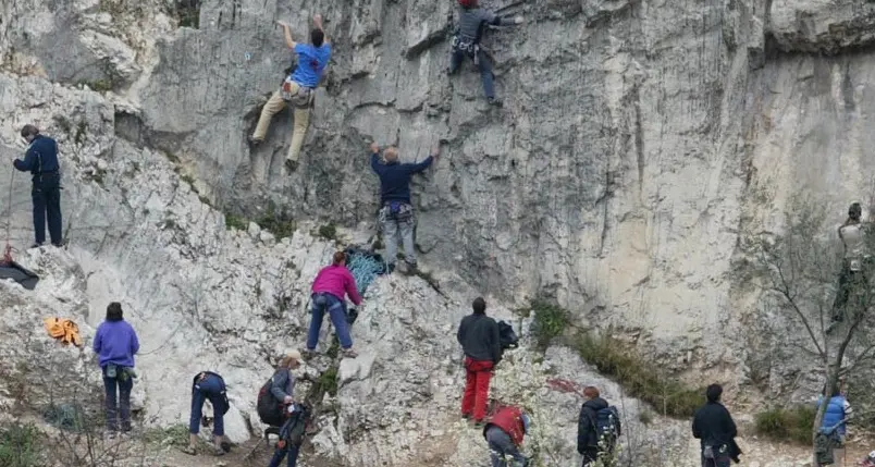 Arco, apre la prima falesia «Family»