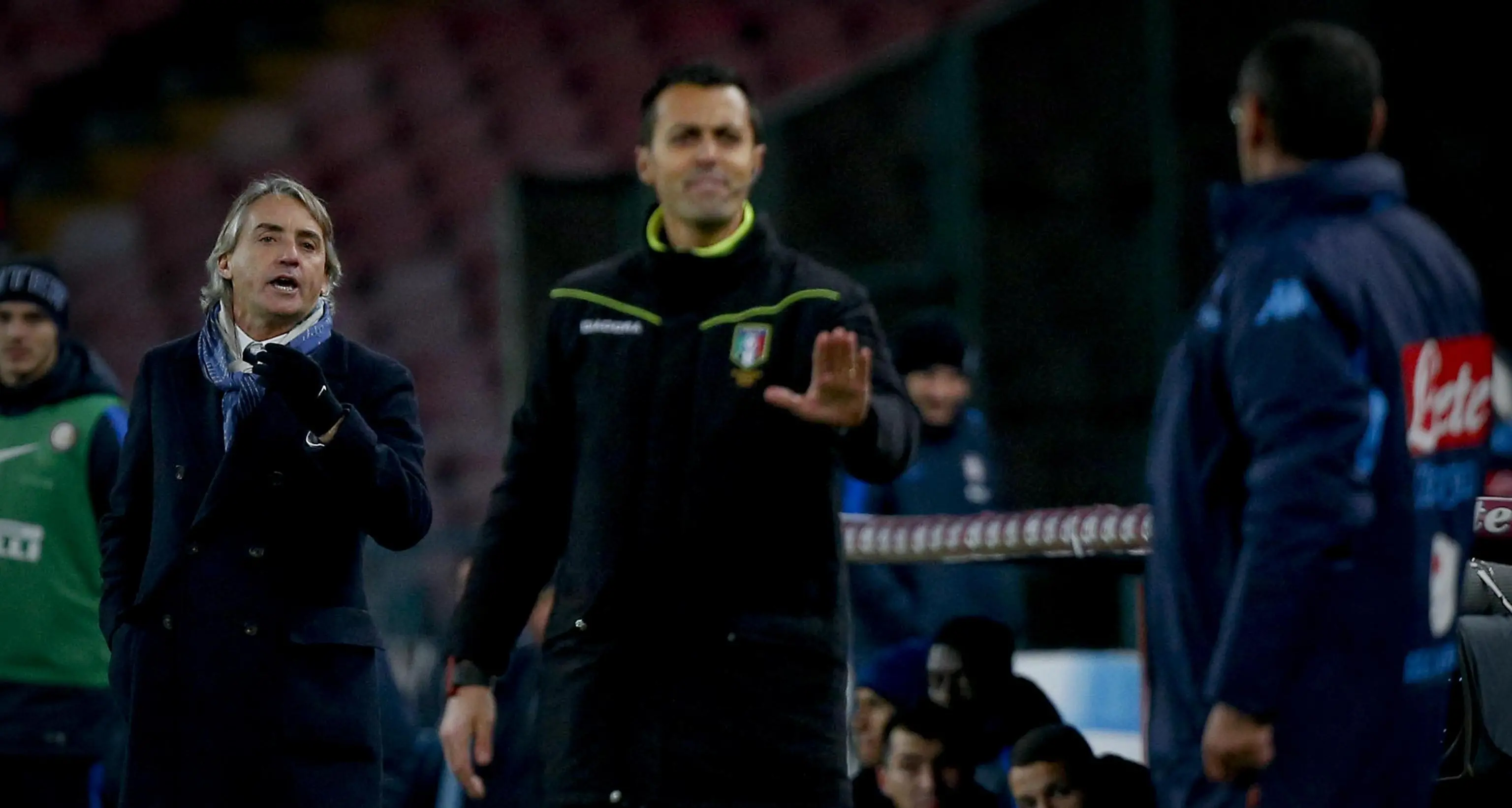 Due giornate a Sarri per gli insulti a Mancini