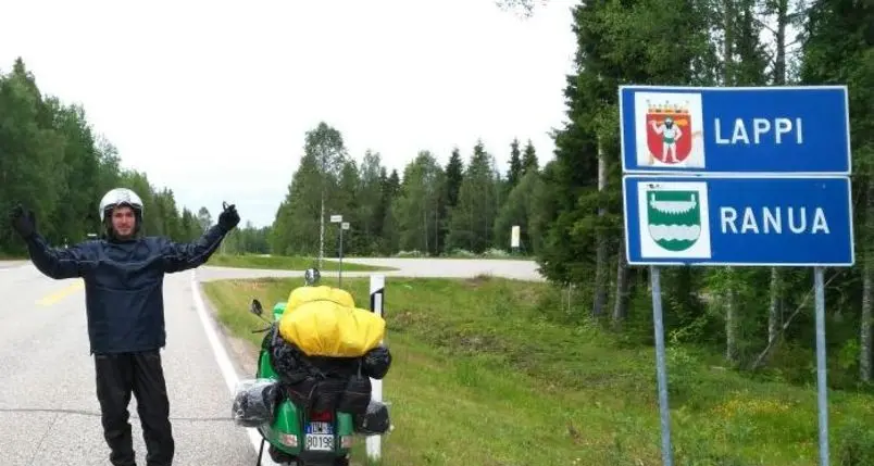 Trento-Capo Nord e ritorno in Vespa: 11 mila km di amicizia