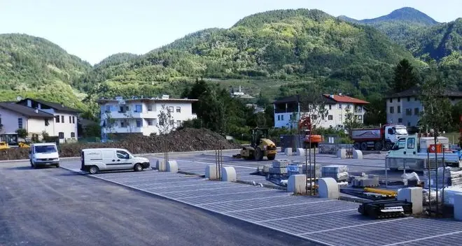 Villa Rosa, ultimi ritocchi per parcheggio e rotatoria