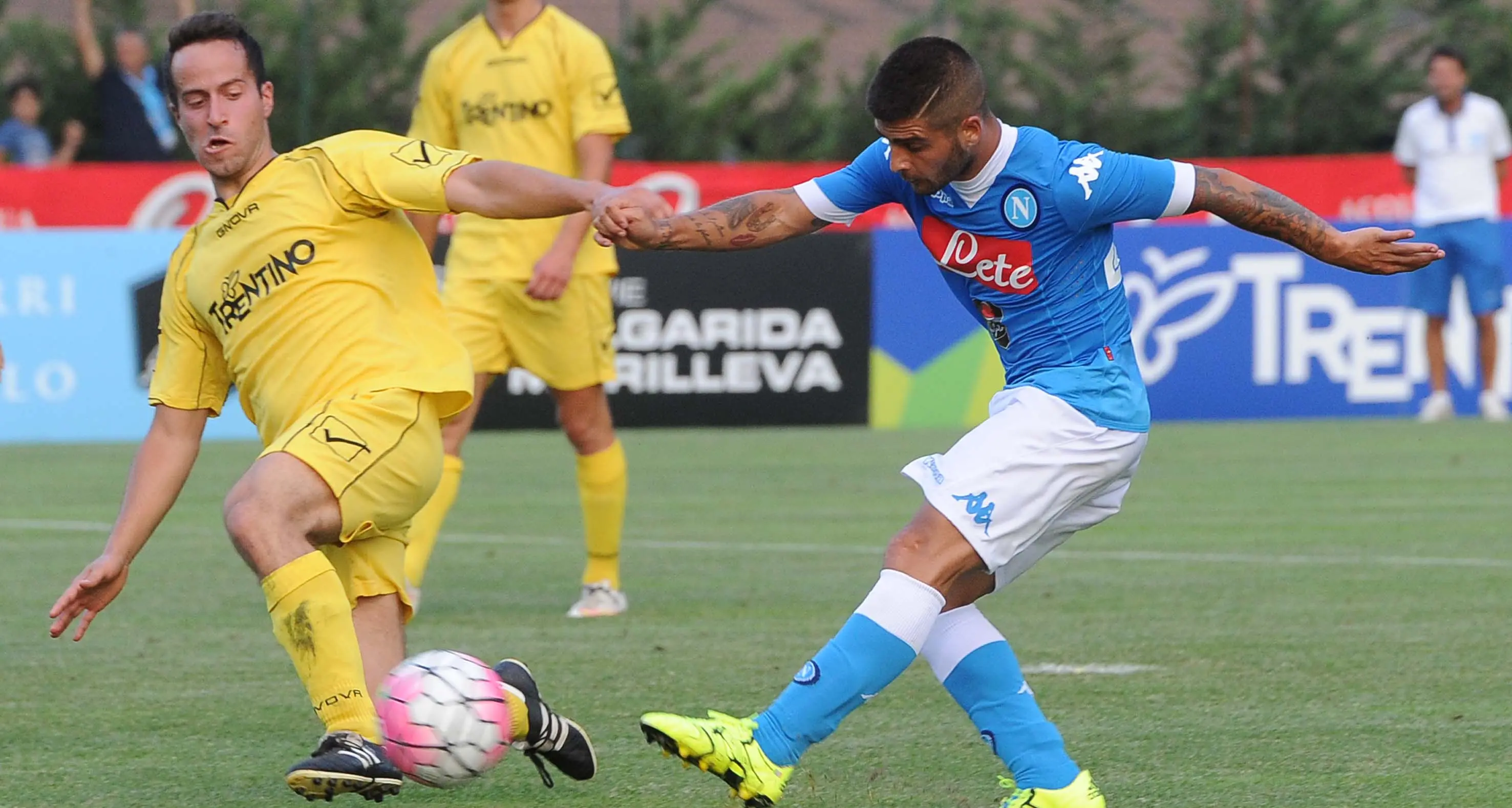 Il Napoli ne rifila otto alla volenterosa Anaune