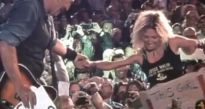 Una trentina sul palco con Springsteen