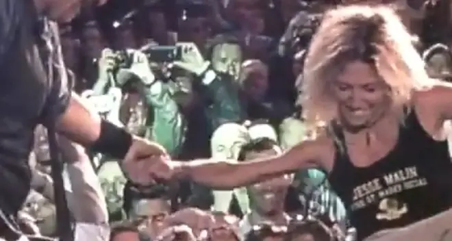 Una trentina sul palco con Springsteen