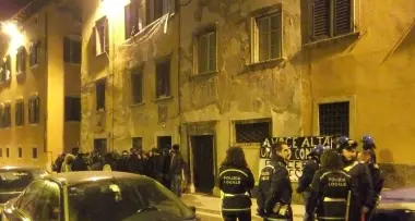 Concerto abusivo, 50 anarchici denunciati