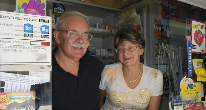 Edicola di Port’Aquila, i Mosna passano la mano