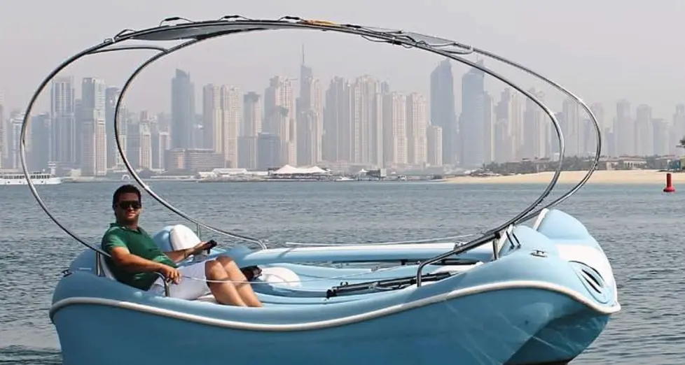 La barca «verde» è sbarcata a Dubai