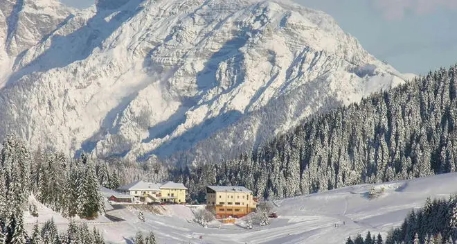 Sulle piste del Brocon lo sci è in formato famiglia