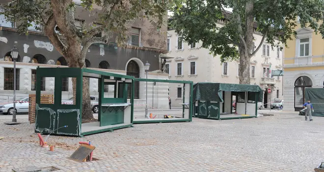 Trento, torna il mercato in piazza Vittoria