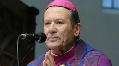Il vescovo di Bolzano Karl Golser