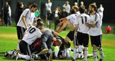 Rigore \"carambola\", rivince il Termeno / Video