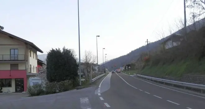 Valcanover, arriva il marciapiede