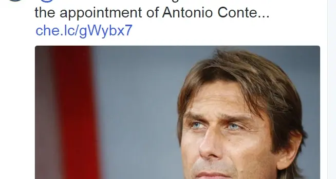 Conte al Chelsea dopo l'Europeo