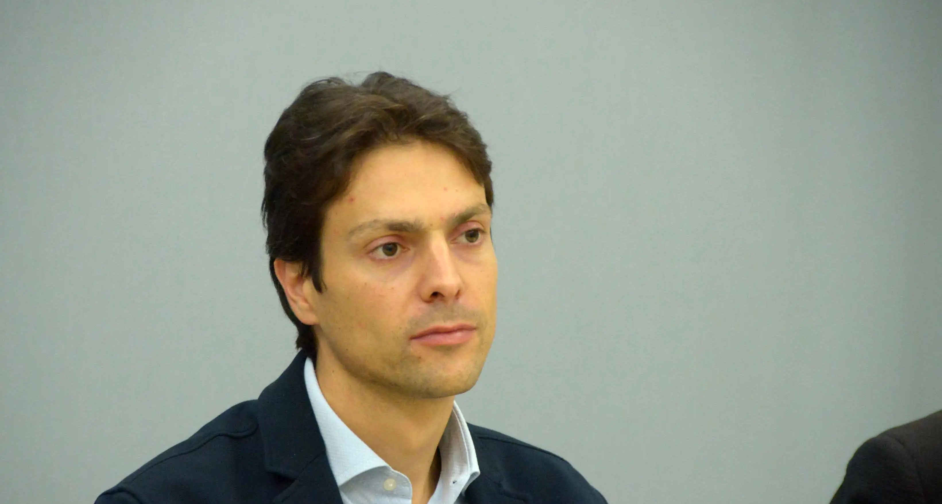 Zeni in visita all'ospedale di Tione