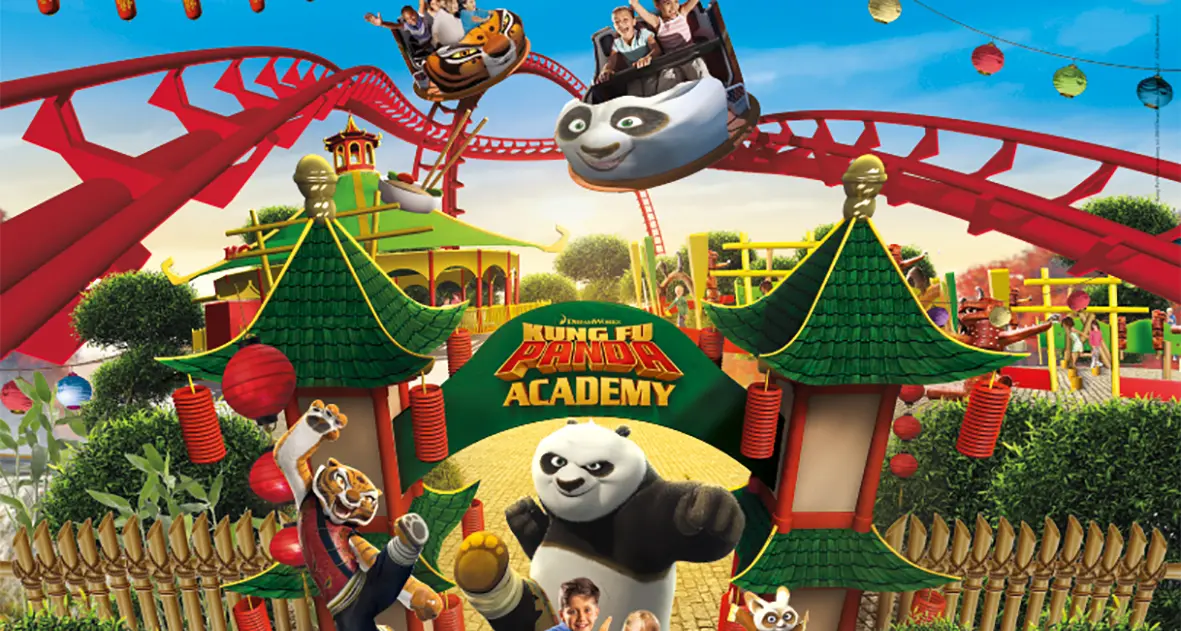 Gardaland, arriva la nuova area dedicata a Kung Fu Panda