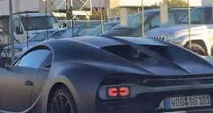 A zonzo per Lavis la top car Bugatti ancora “segreta”