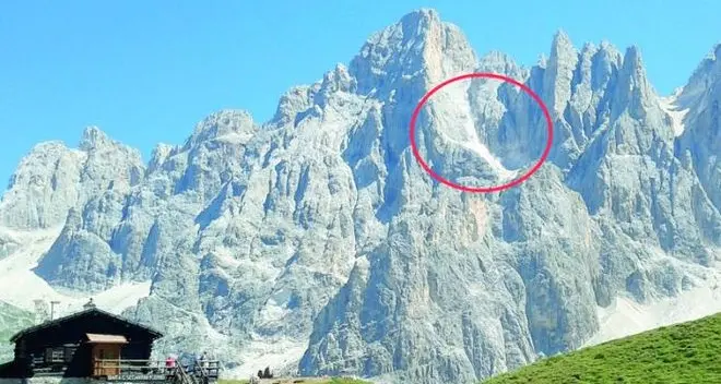 Le Dolomiti perdono pezzi
