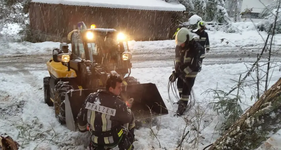 Con la prima neve, ecco i primi disagi