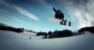 Volare con lo snowboard? Adesso si può