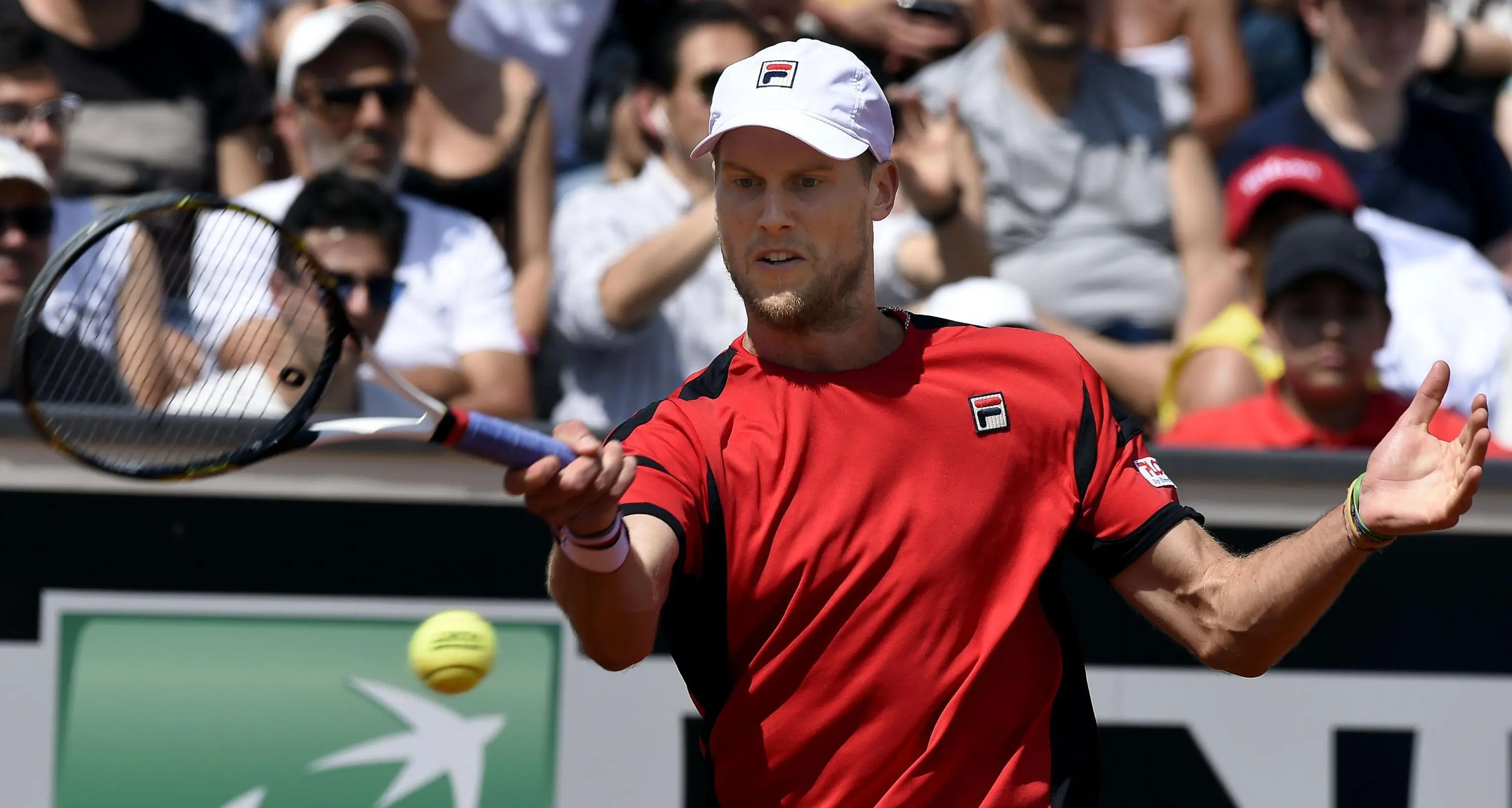 Andreas Seppi al secondo turno degli Internazionali d'Italia