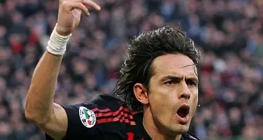 Pippo Inzaghi testimonial contro l'Aids
