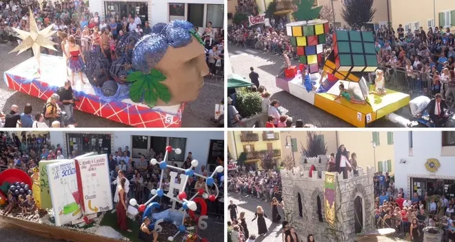 Alla festa dell’uva va forte il «vino del vampiro» / FOTO