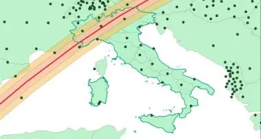 Satellite, confermate ora e traiettoria di caduta