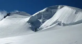 Gabrielli, il glaciologo dell'Ortles