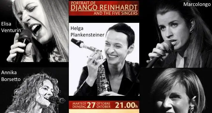 Portrait of Django Reinhardt, super concerto al “Cristallo” di Bolzano