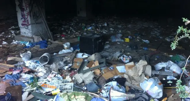 Trovato un accampamento abusivo a Riva