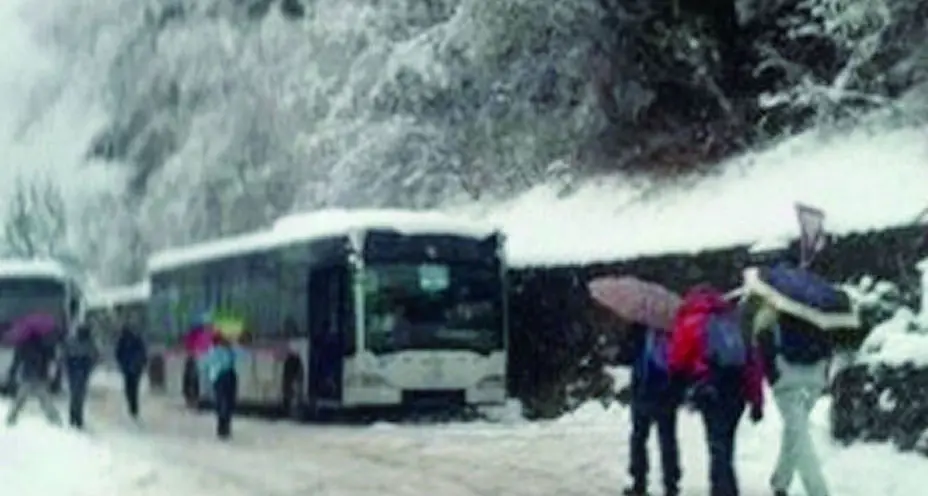 Gli skibus romani fanno paura