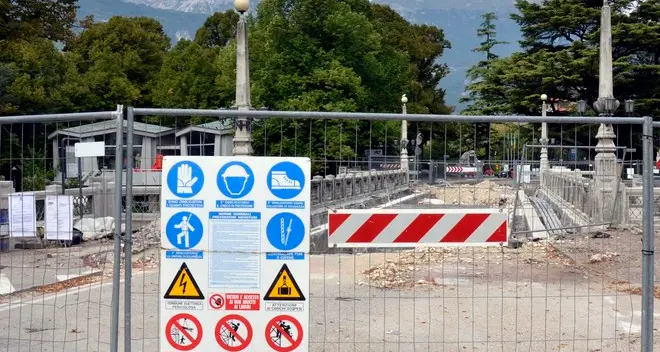 Ponte di via Dante, bonifica a fine mese