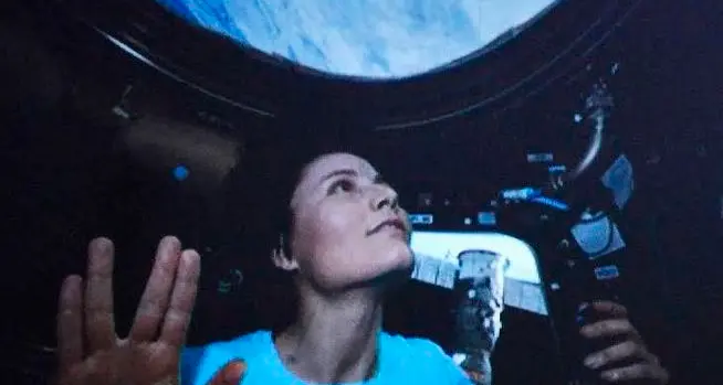 Dopo 200 giorni lassù ora la stella è lei