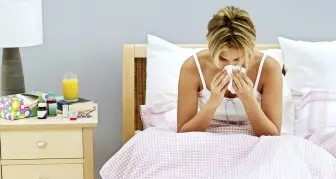Babbo Natale porta l'influenza