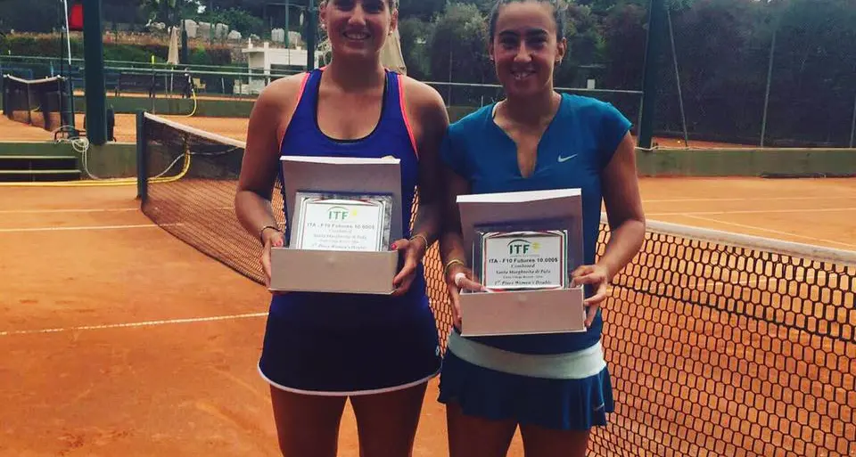 Debora Chiesa vince il doppio a Santa Margherita di Pula