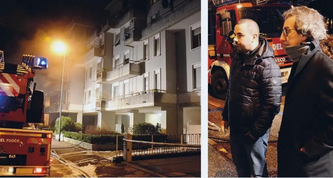 L’«Ubalda Girella» distrutta da un rogo