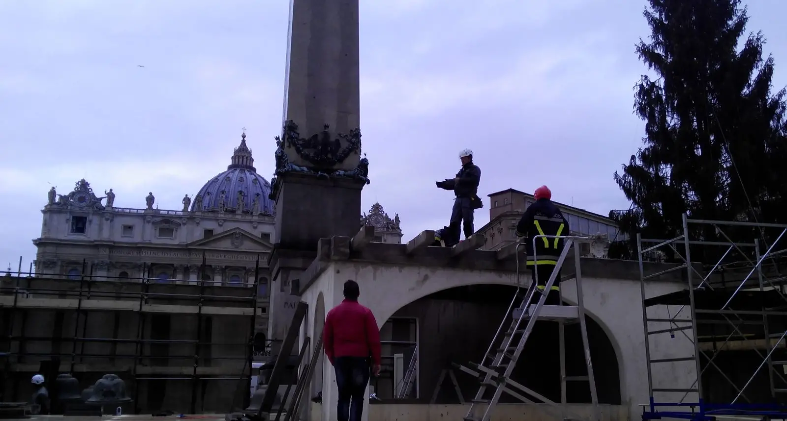 In Vaticano finito il presepe del Trentino