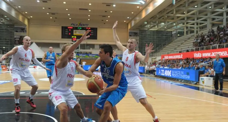 L’Italia batte la Polonia e vince la Trentino Basket Cup