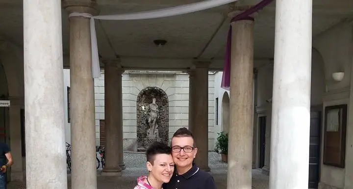 Unioni gay, il «sì» di Michela e Sandra