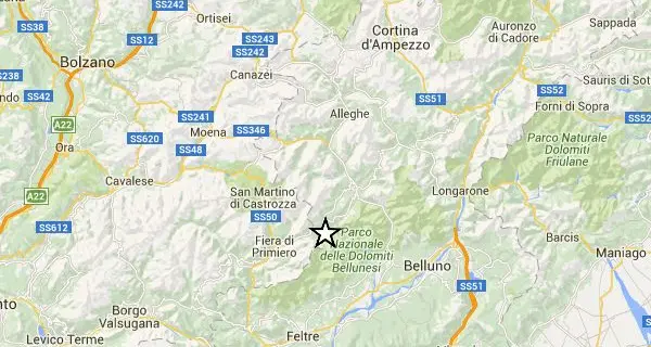 Due scosse di terremoto in Primero