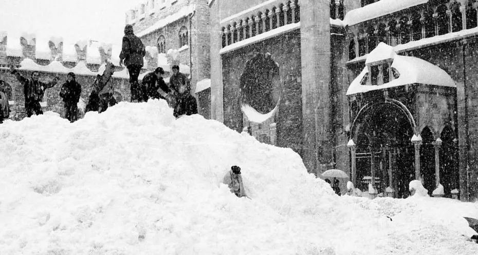 Quei tre giorni della «grande nevicata»