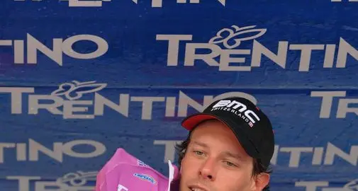 Daniel Oss primo leader del Giro del Trentino